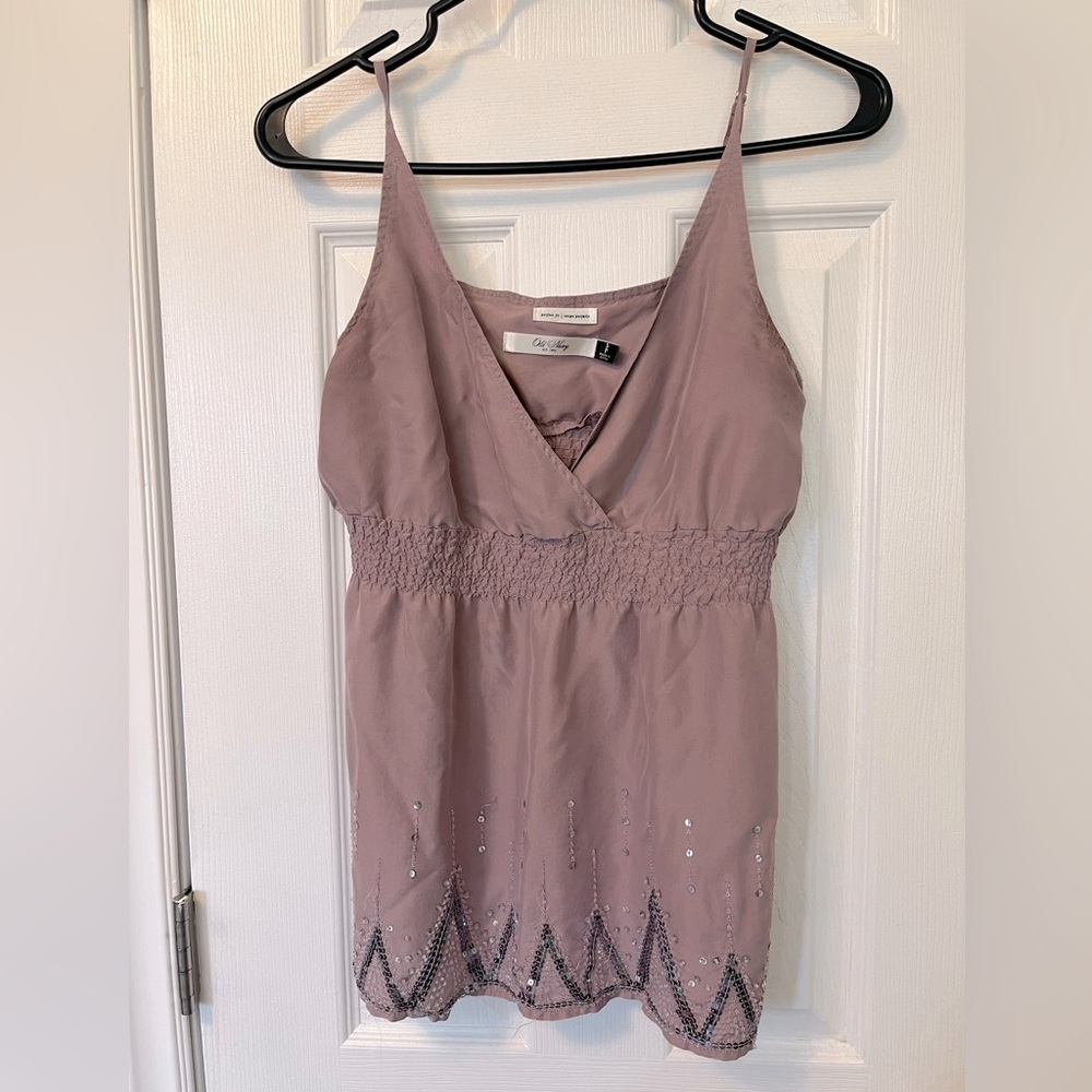 Old Navy “Perfect Fit” Silk Camisole